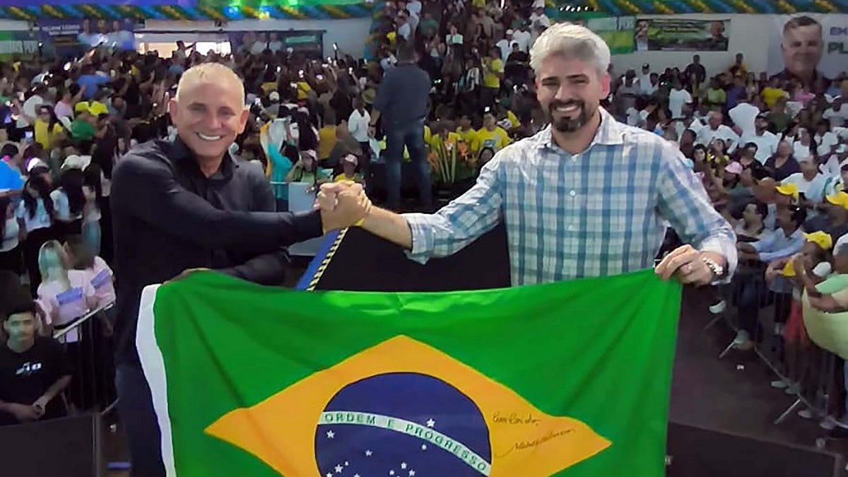 Ezequiel Neiva e Wiveslando Neiva se filiam ao PL durante evento em Ji-Paraná