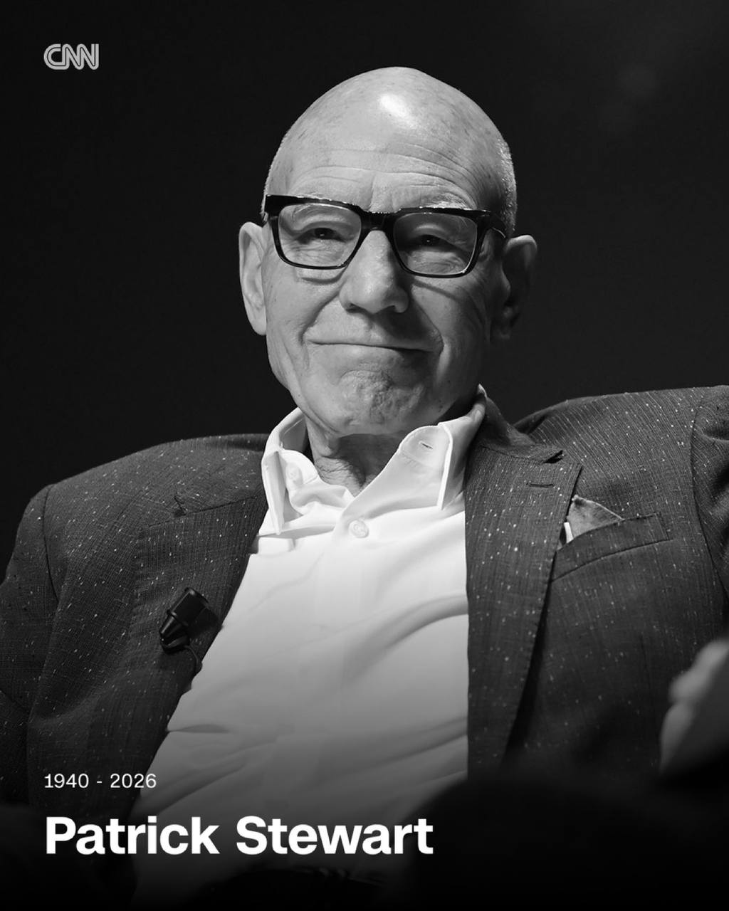 Morte de Patrick Stewart, 86, Marca Fim de Era no Cinema e TV