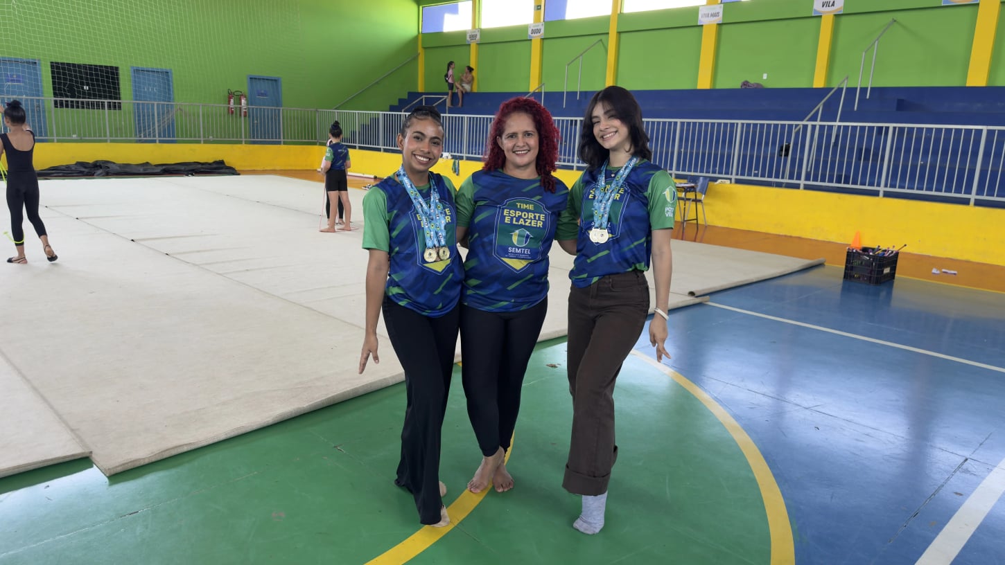 Representatividade de Porto Velho na Competição Nacional de Ginástica em Novembro